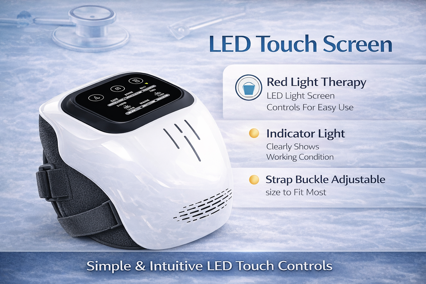 Heated Knee Therapy Massager