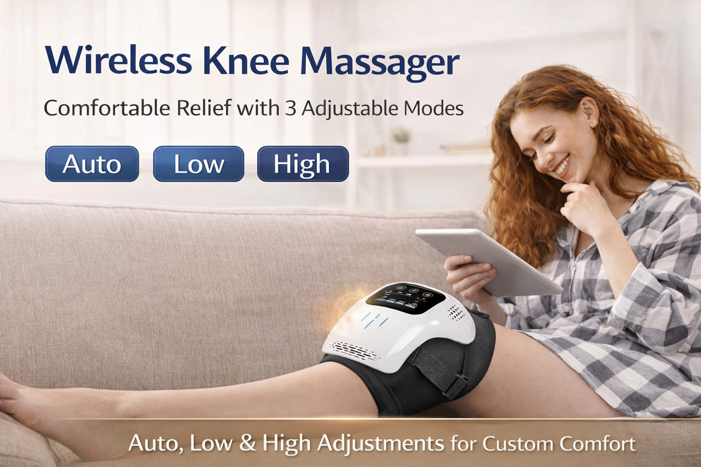 Heated Knee Therapy Massager